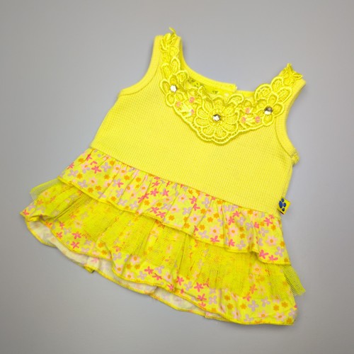 Build bear yellow - yellow, floral