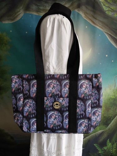 Wolf indian squaw tote - , bag