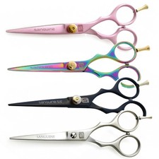 Professional Hair Scissors Hairdressing Scissors Barber Shears, Salon SET + Case