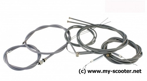 Vespa piece cable kit bowden - 8,