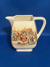 L & SONS HANLEY LANCASTER & SONS ENGLISH WARE JUG YE OLDEN DAYS VINTAGE MILK JUG