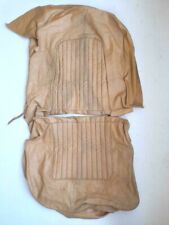 ROVER P6 SEAT COVERS REAR RH SANDALWOOD LEATHER NOS NEW GENUINE ROVER ITEMS