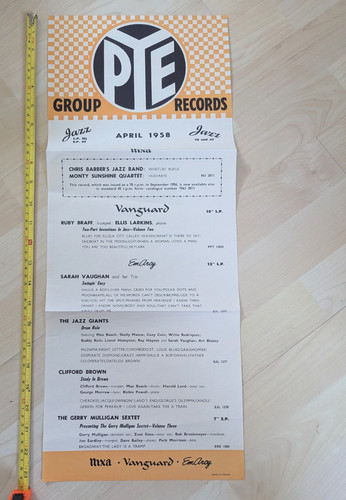 1957 pye jazz - jazz, shop