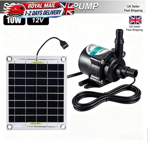 10w 12v solar panel powered - 10w,