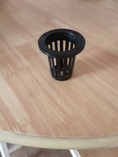 25 Pcs Garden Net Cup Pots Heavy Duty Mesh Pot Bucket Basket Hydroponics Black