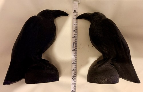 Black obsidian raven - black, skull