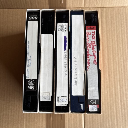 Vhs video cassette - video,