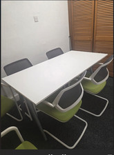 CONFERENCE TABLE AND FOUR