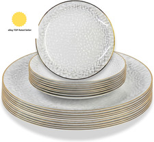 Luxia 20Pcs Clear Plastic