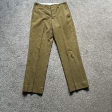 WW2 US Army M1937 Enlisted Man’s Wool Trousers.