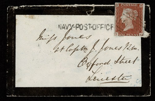Penny red postal history - postal,
