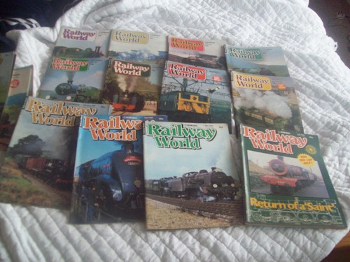 Railway world magazine - magazine, 1981