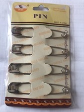 4pc Extra Large Safety Pins,Giant Strong Safety Pin Metal Heavy Duty Blanket