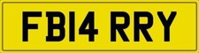 BARRY F BARRYS NUMBER PLATE