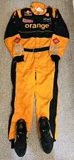 Orange Arrows F1 Suit Vintage Excellent Condition And Pit Stop Shoes Uk 10