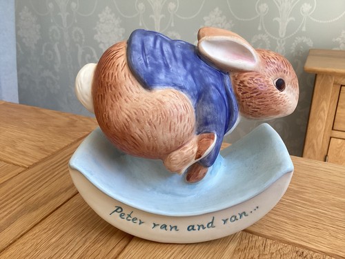 Peter rabbit enesco rocking - rabbit,