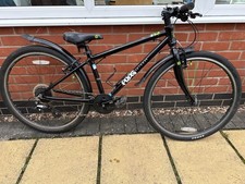 Frog Bike 69 Kids Bicycle Black With Spare Road Tyres