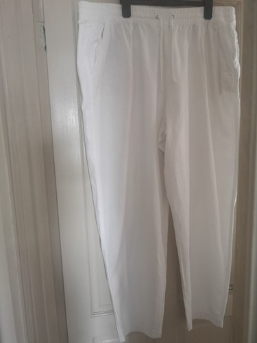 White linen blend - linen,