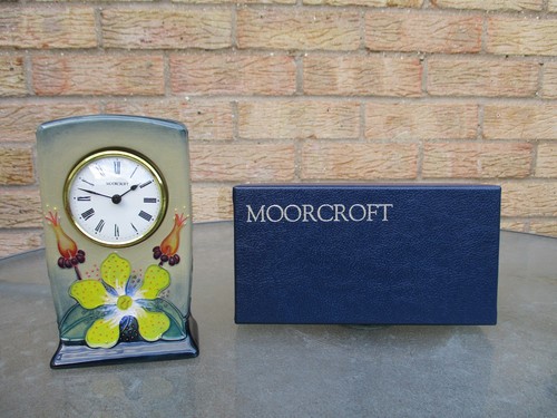 Moorcroft clock in the - moorcroft,