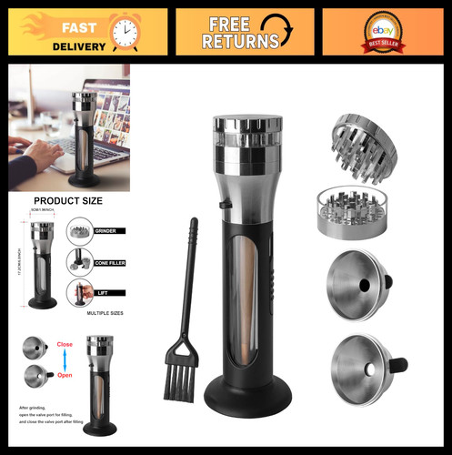 Herb grinder cone - herb,