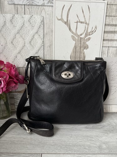 Fossil marlow black leather - fossil,