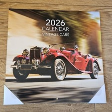 2026 Wall Calendar Vintage