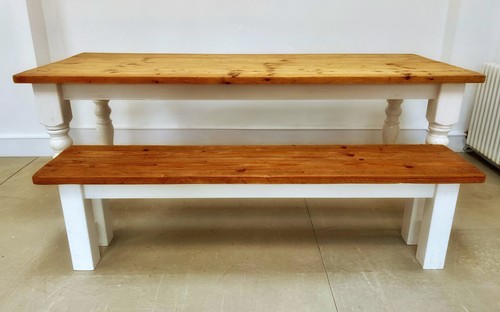 Wood rustic farmhouse dining - rustic,