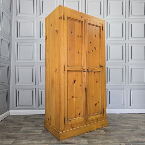 Vintage wooden wardrobe - wooden,