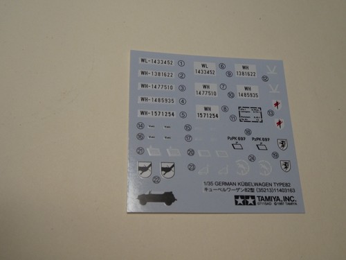 Revell tornado raf decals - revell, gr.1