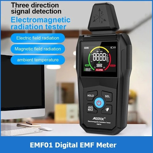 Digital emf meter lcd - digital,