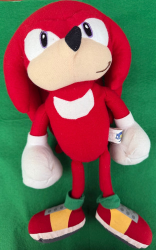 Sonic red knuckles plush - knuckles,