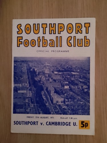 Southport cambridge united - v,