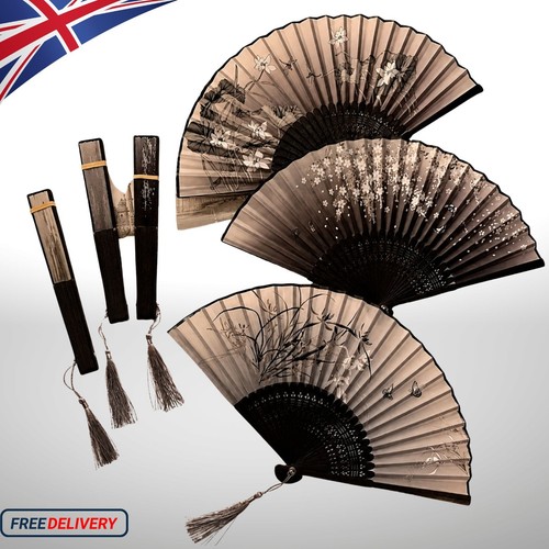 Elegant bamboo folding hand - bamboo,