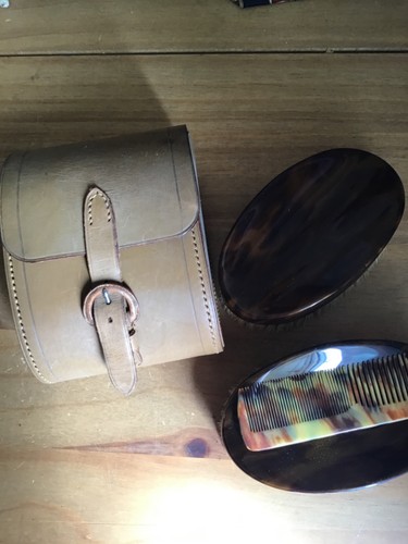 Beautiful vintage brush set
