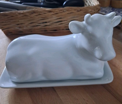 White cow butter cheese - butter/cheese, dish