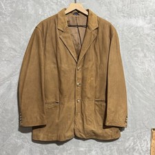 Joseph Lyman Leather Blazer