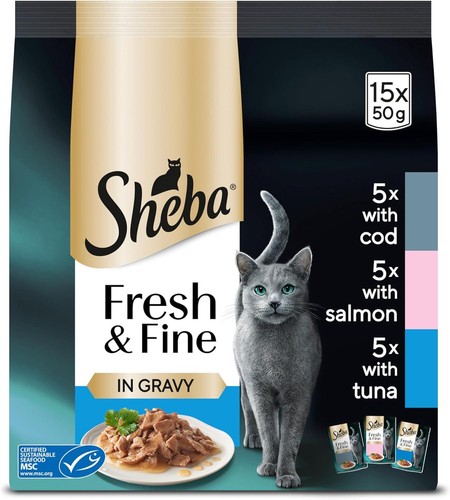 Sheba cat wet food - -, fresh