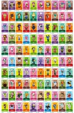 Animal Crossing Genuine Amiibo Series 3 Cards Nintendo Wii U Switch 3DS