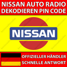 ✅NISSAN RADIO DECODING PIN