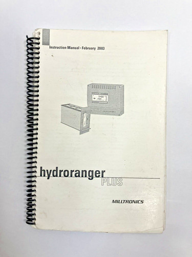 Hydroranger plus milltronics - hydroranger,