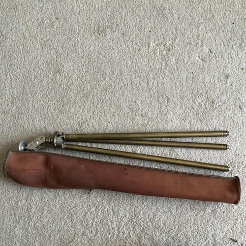 Vintage brass tripod extends