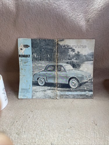 Renault dauphine drivers - renault,