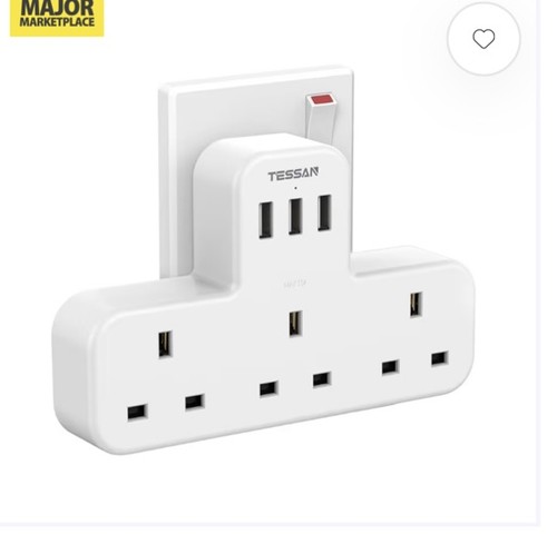 Tessan plug adaptor extension - plug,