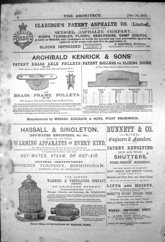 Old print london warming - old,