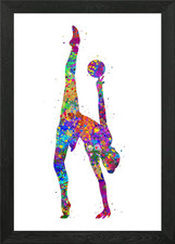 Rhythmic gymnastics Framed