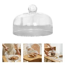 Glass Cake Stand Cover Round