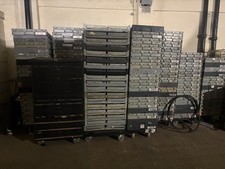 Plastic Storage Box with Lid Small Large Kitchen Home Office Basket Container