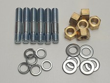 CROSSFLOW MANIFOLD STUD KIT EXHAUST MK1 MK2 ESCORT ANGLIA CORTINA HOTROD KITCAR