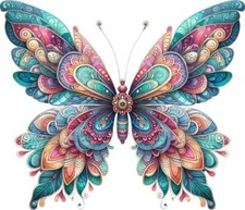 Colourful Mandala Butterfly