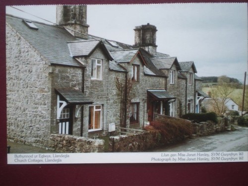 Postcard denbighshire - d6-1,